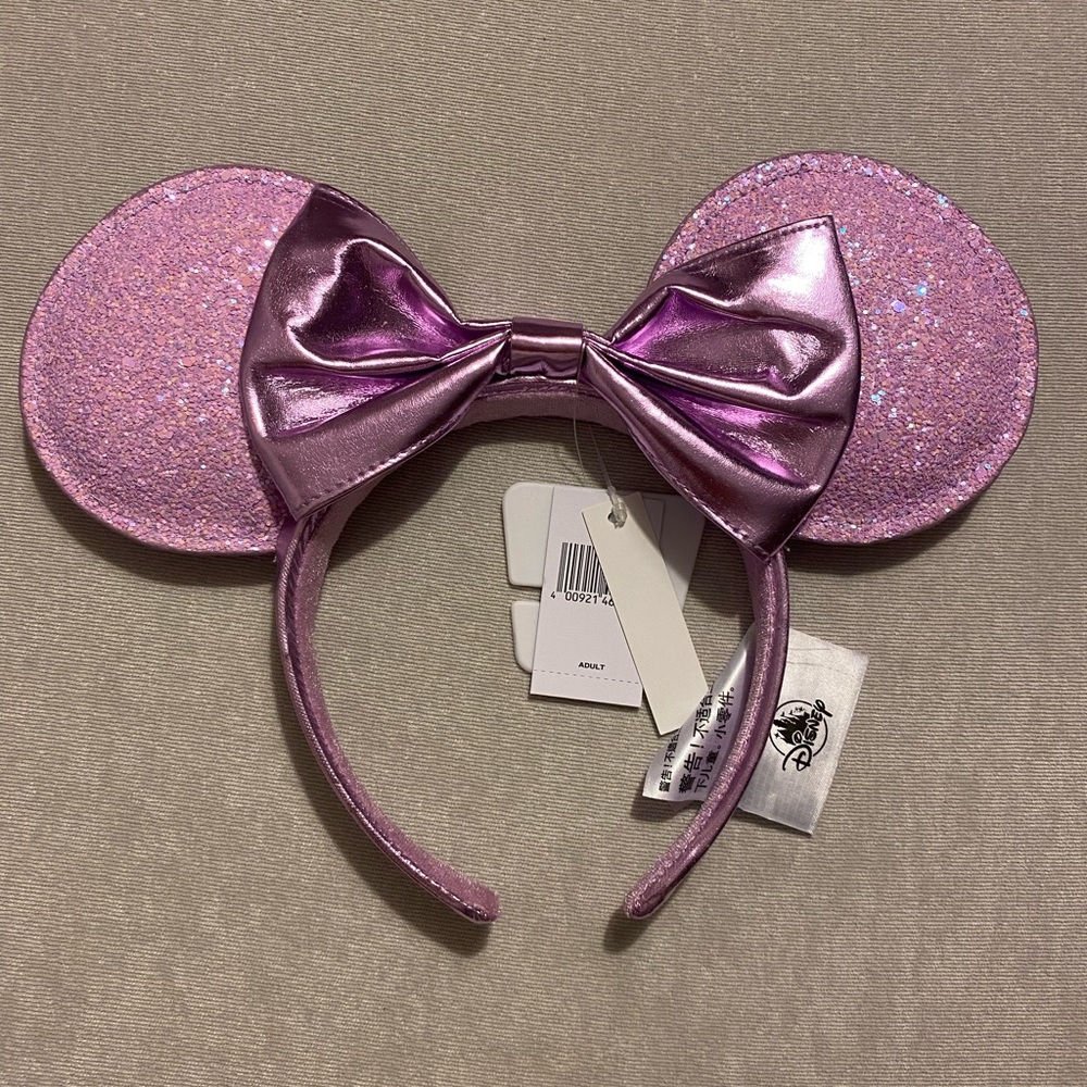Purple Minnie ears